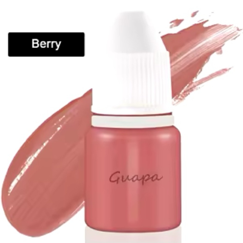 Permanent Makeup Microblading Tattoo Ink Pigment in a 'Berry' Pink Color!